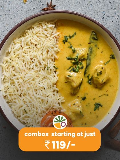 Missing the warmth of home-cooked food? My classic combos like Kadhi Chawal and Rajma Chawal start at just ₹119. It's the ultimate comfort food experience delivered to you.