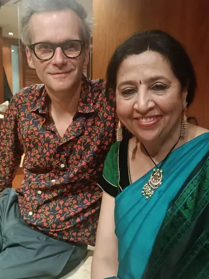 Posing with my talented collaborators after our show. The joy and energy we share on stage continue long after the concert is over.