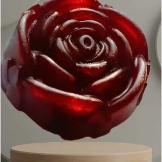 My red wine soap with rose essential oil is packed with antioxidants to fight aging, reduce inflammation, and improve your complexion.
