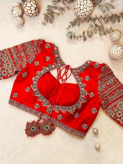 Blouse House by Mahitha Prasad - Custom Blouse Design & Embroidery The Katha Collection: Stories in Silk photo 32