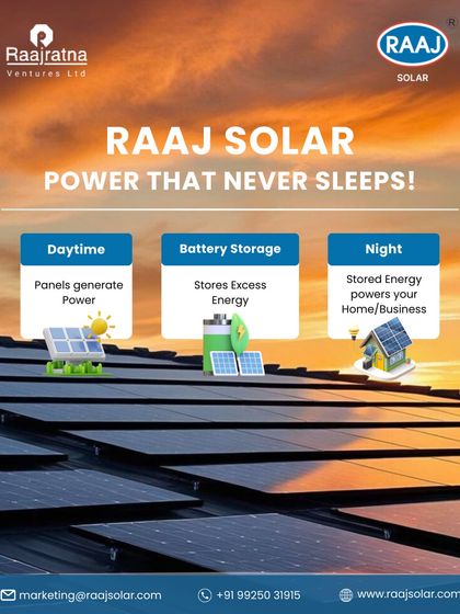 Raaj Solar - Residential & Commercial Solar Solutions The Future is Solar: Innovations & Ideas photo 7