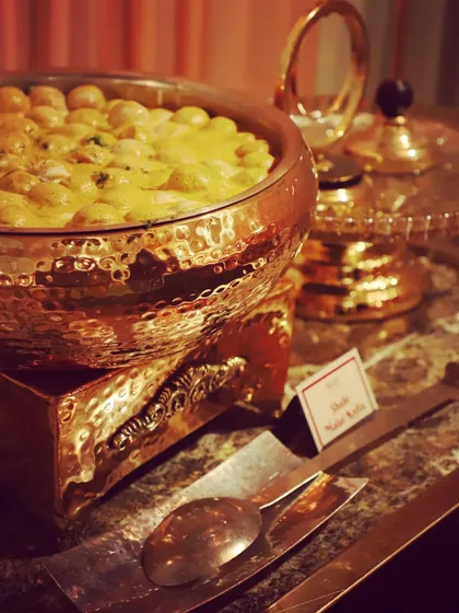 My Shahi Malai Kofta features soft vegetable and paneer dumplings floating in a rich and creamy cashew-based gravy. It's a luxurious main course perfect for weddings and festive occasions.