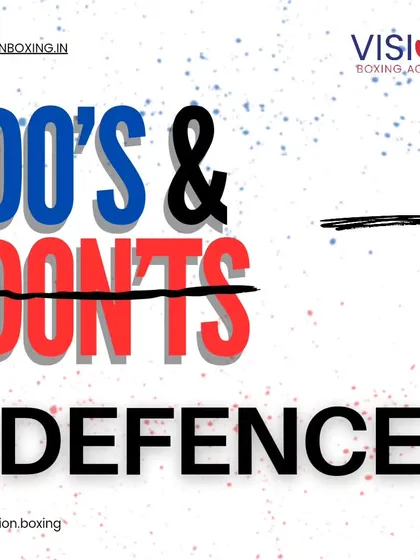 A good defense is the best offense. This guide covers the fundamental do's and don'ts of defense, from keeping your hands up to never turning away from an opponent.