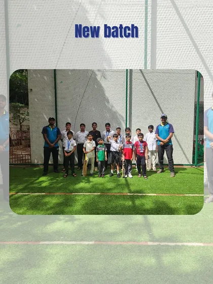 We are excited to welcome the new cricket batch at Trinity International School. This group photo marks the beginning of their journey to develop skills, discipline, and a love for the game with HB Sports.