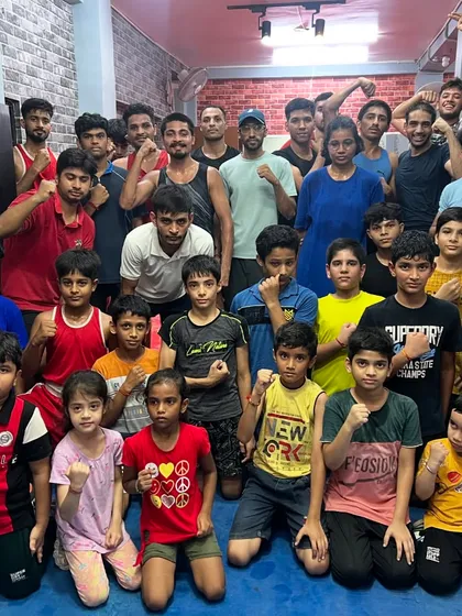 The full strength of Tokas Boxing Academy. From the youngest kids starting their journey to the senior fighters leading the pack, we are one team, one family.