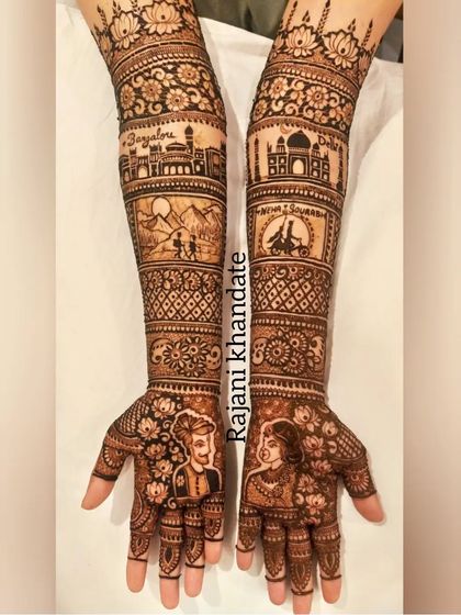 Sonu - Bridal & Wedding Mehndi Portrait & Storytelling Mehndi photo 17