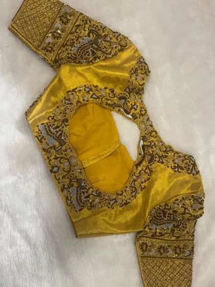 The Glamhouse - Custom Bridal & Occasion Wear Intricate Bridal Blouses photo 7