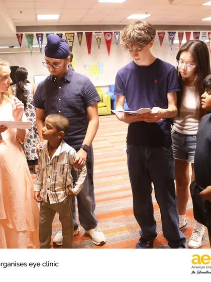 The MAD Club hosted a special eye clinic for students from the Sanjay and Vivekanand camps. In partnership with volunteer doctors, we provided free vision screenings, reflecting our commitment to compassion in action.