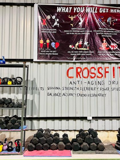 CrossFit is an anti-aging drug. Our gym wall lists the ten general physical skills we train: from stamina and strength to flexibility and power. We have all the tools you need to develop them.