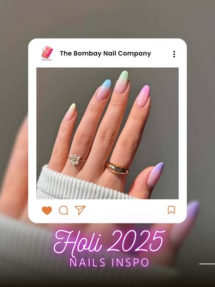 Our official Holi 2025 nail inspo board is here! We've gathered our favorite colorful and festive designs to help you get ready for the festival of colors.