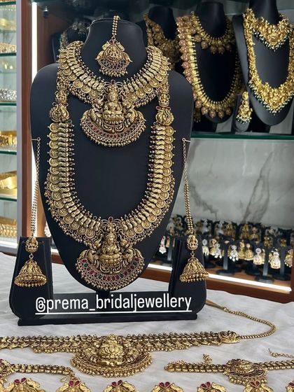 Prema - Bridal Jewellery Rental My Complete Collection: Temple & Antique Sets photo 14