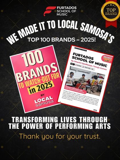 I am thrilled to be recognized as one of the Top 100 Brands to Watch in 2025 by Local Samosa. This award is a testament to my mission of transforming lives through the power of performing arts, and I thank our community for their trust.