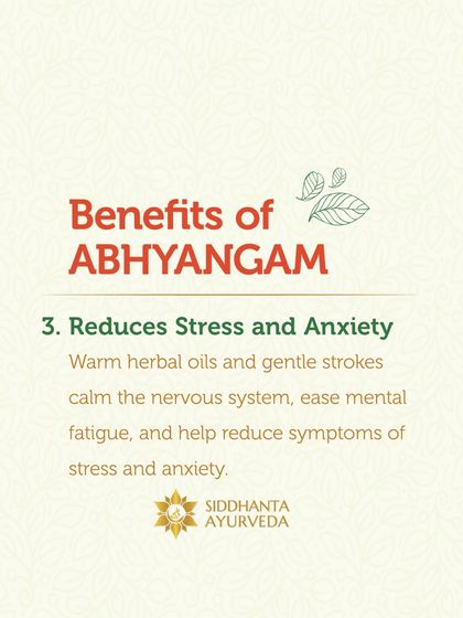 Siddhanta Ayurveda - Detox, Stress Relief & Rejuvenation Stress Relief & Rejuvenation Therapies photo 14