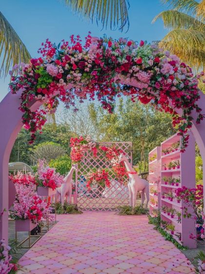 The Wedding Crowns by Mamta Dua - Full Wedding Planning Breathtaking Entrances & Aisles photo 19