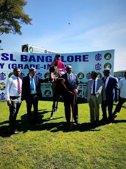 'Mountain Jewel', winner of The C. Narayana Reddy Memorial Million.