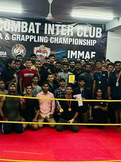 Our champions from the 9th Combat Inter-Club MMA & Grappling Championship. I am proud of every single student who stepped up. This is our parivaar, and we celebrate every victory together.