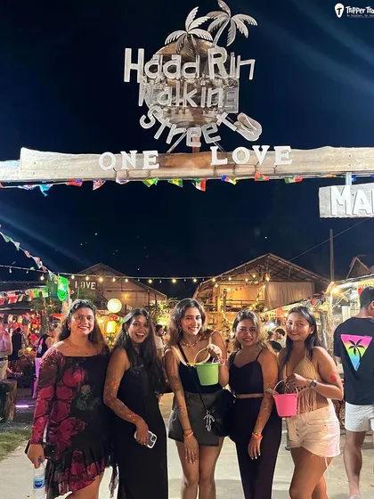 The third batch in Thailand and the fun never stops. A group of women gets ready for the Full Moon Party, with neon paint and buckets of fun. This is the party of a lifetime.