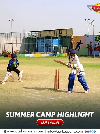 Another action shot from a practice match at the summer camp. The intensity and passion are palpable.
