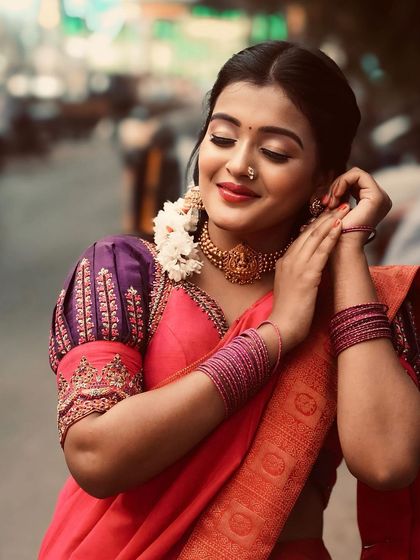 Designer Trends - Custom Bridal & Ethnic Couture Our Signature Half Sarees (Langa Voni) photo 19