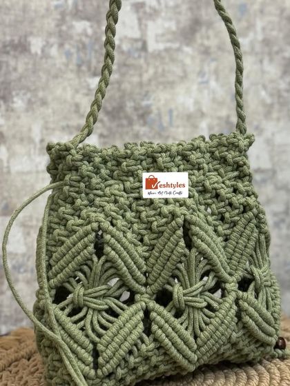 Eshtyles - Handcrafted Macrame Bags & Accessories Wedding & Festive Collection photo 12