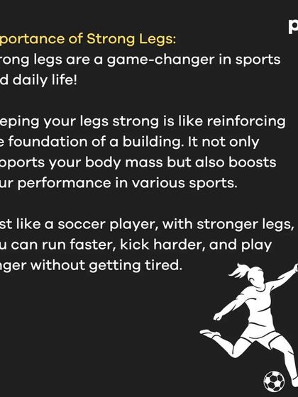 This series is for women with a broad structure. It gives health hacks like the importance of strong legs for performance, doing light aerobic exercise to boost circulation, and warming up properly to prevent injuries.