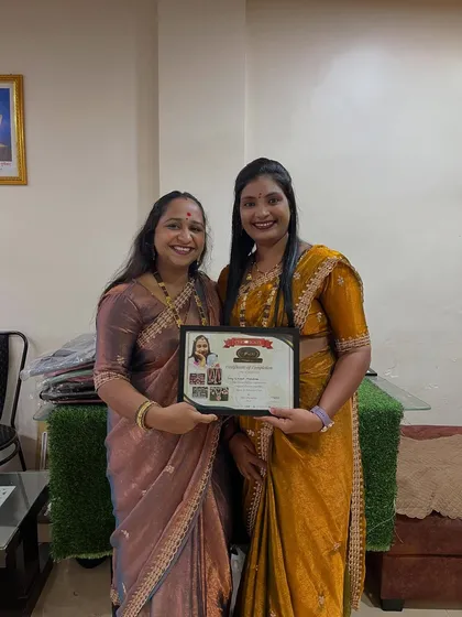 The joy of graduation. My students leave the class not just with a certificate, but with a professional skill and the confidence to build their own brand.