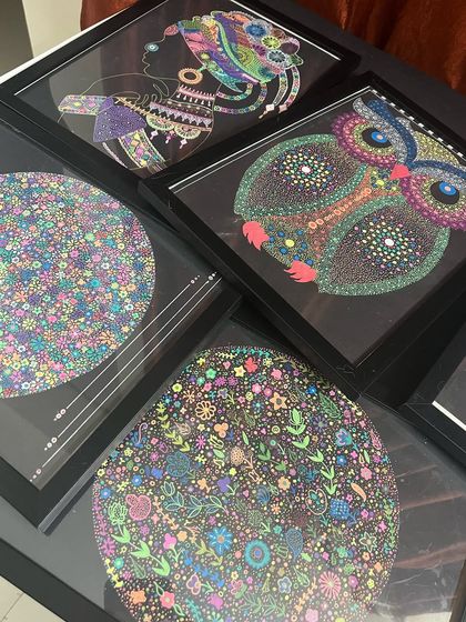 Mandala & Dot Art Wall Decor photo 66