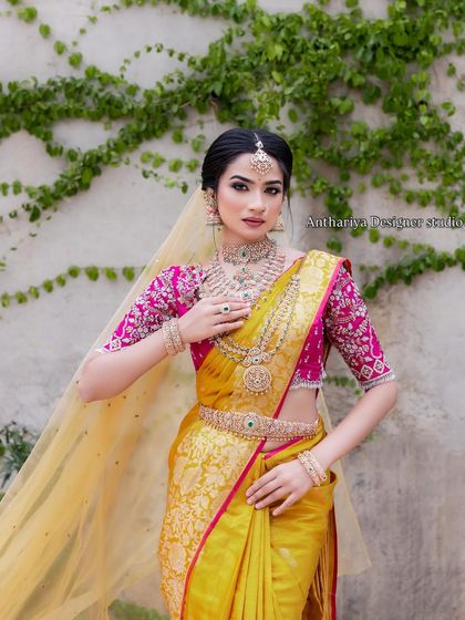 Anthariya by Nidhi Gowda - Custom Bridal & Occasion Wear Grand Bridal Sarees & Muhurtham Wear photo 58