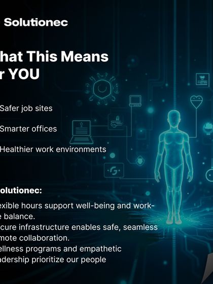 This carousel, created for the World Day for Safety and Health at Work, details our approach to revolutionizing workplace safety with AI. We show the shift from reactive measures to proactive, AI-driven predictions, real-time monitoring, and automation that keep employees safe.
