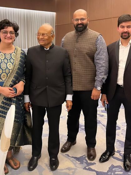 Honored to be with Mr. Pravin H. Parekh and other colleagues to celebrate the retirement of Supreme Court Justice CT Ravikumar.