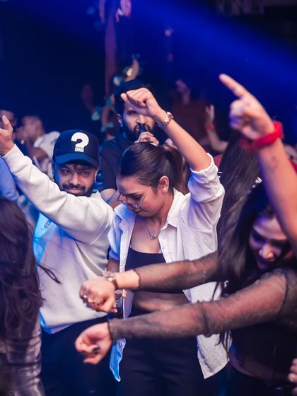 The crowd at Happy Brew, completely lost in the music. 'Mondaze' has become the perfect high-energy week starter.