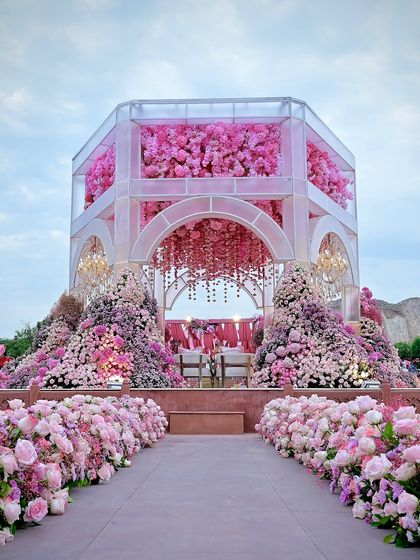 The Wedding Square - Wedding Design & Styling Ethereal Mandaps & Ceremonies photo 3