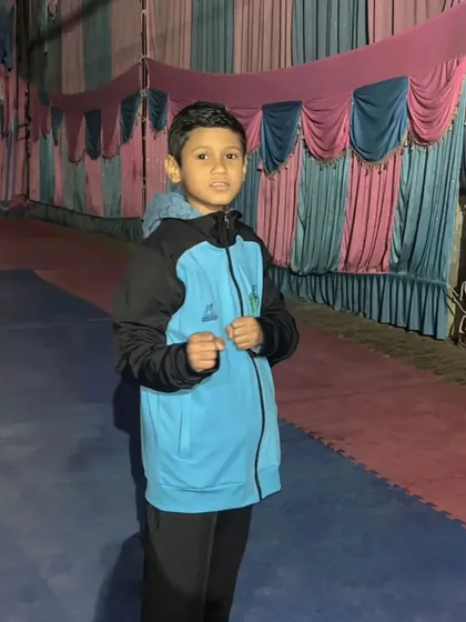 Our young champion Ayush Kumar, ready for the Sub-Junior Nationals in Raipur. We support our athletes at every level of their competitive journey.