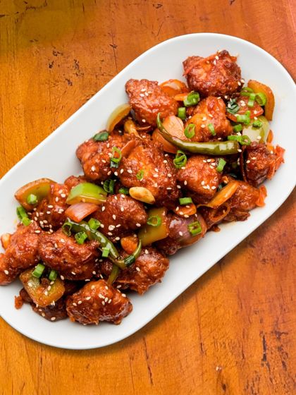 Our Chili Tango Chicken is a must-try for spice lovers. It's a perfect blend of sweet, sour, and spicy flavors.
