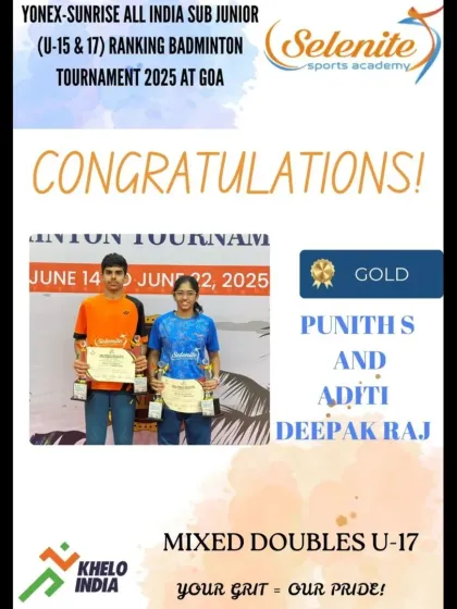 Selenite Sports - High Performance Badminton Training Our Champions' Podium Finishes photo 13