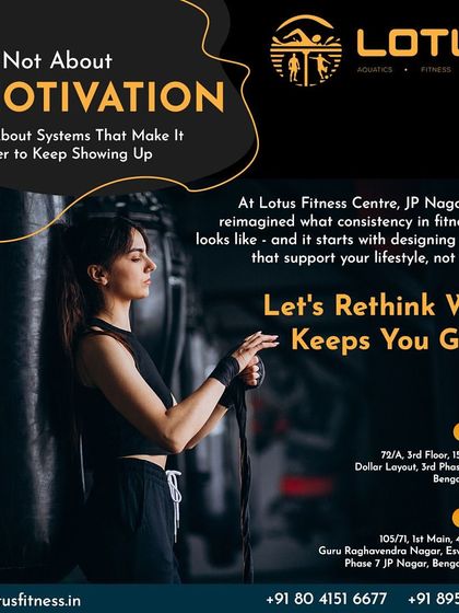 Lotus Sports and Fitness - Personal Training & Gym Our Training Philosophy photo 5