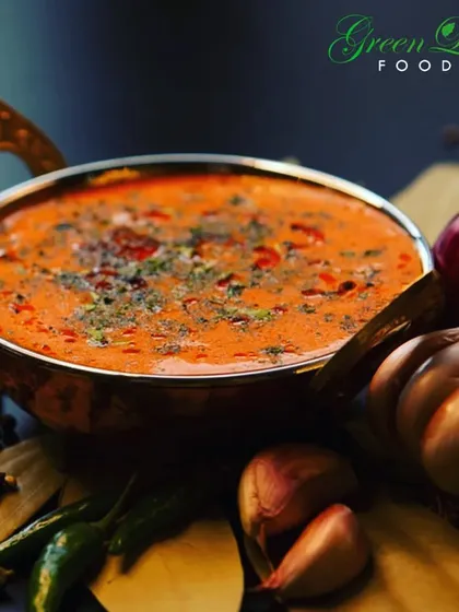 The soul of Indian cooking lies in its spices. This image represents the heart of our curries, where we blend fresh garlic, onions, and a variety of aromatic spices to create the rich, deep flavors our dishes are known for.