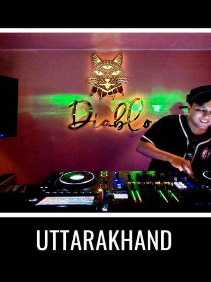 My gig in Uttarakhand at Diablo. I love playing in new cities and discovering the unique energy of each place.