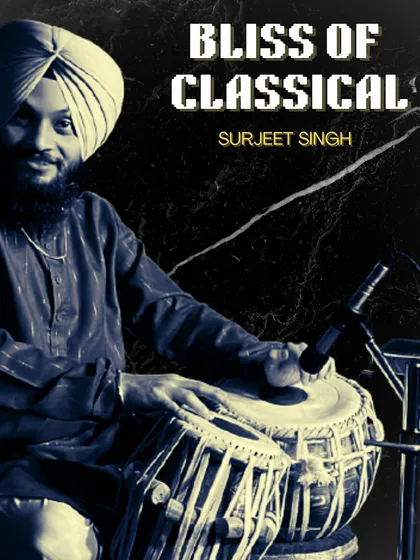 The cover of my own album, "Bliss of Classical". This was a solo project featuring traditional compositions, released on all major audio platforms.