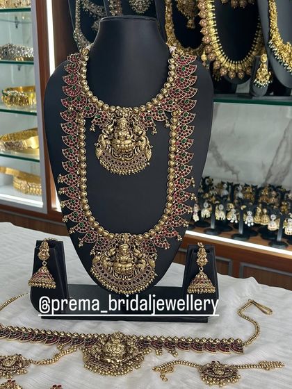 Prema - Bridal Jewellery Rental My Complete Collection: Temple & Antique Sets photo 16
