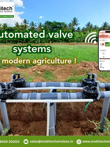 We build our automated valve systems for modern agriculture to be durable and efficient. This setup shows how our technology integrates seamlessly into your existing pipelines, providing reliable, hassle free water management.