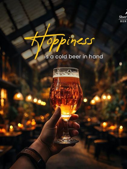 For many, happiness is a cold beer in hand, and I couldn't agree more. The warm, inviting ambiance of my pub is the perfect place to enjoy that simple pleasure.