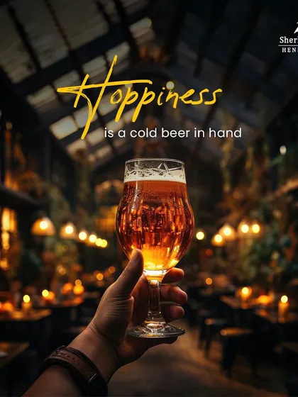 Hoppiness is a cold beer in hand. I make sure to have a great selection of beers to ensure every beer lover finds their perfect pint.