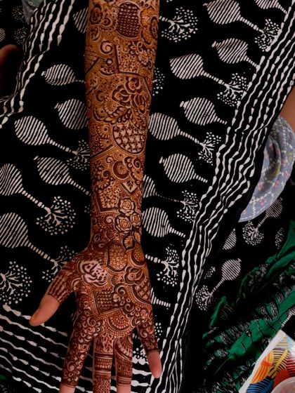 Mehendi Art by Nishat - Mehndi (Henna) Artistry Elaborate Bridal Henna photo 26