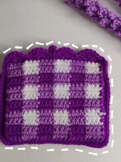 Cute and functional card holders. I've made them in various styles, including a pink camera design and a trendy gingham pattern in purple and pink.