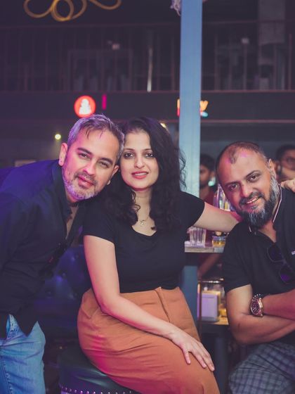 More happy people in the crowd. The community that builds around these regular nights is amazing.