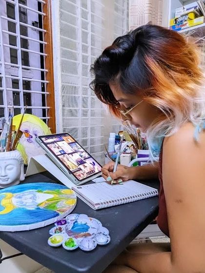 Rachita Burjupati - Custom Apparel & Wearable Art My Artist's Sketchbook photo 6