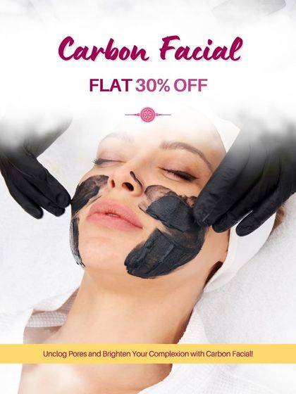 This is another one of our festive offers for the Carbon Facial, also known as laser toning. It's an excellent way to unclog pores and brighten your complexion with a significant discount.