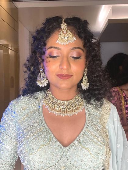 Deepti Purshotham - Bridal & Occasion Makeup Reception & Engagement Glam photo 6