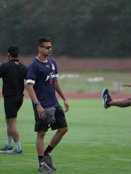 Observing the players as they go through their drills. My job is to see what others don't.